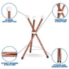 Wooden Drum Stand
